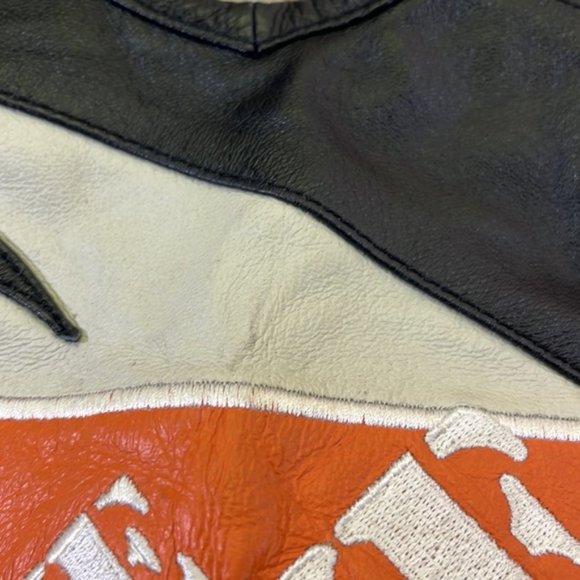 Vintage Tony Stewart Nascar Leather Vest The Home Depot XXL - Picture 13 of 13